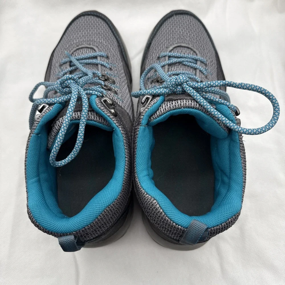 Vionic Action Cypress Hiking 3105 Woman's SZ 9.5 Shoe Blue And Grey